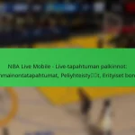 NBA Live Mobile – Live-tapahtuman palkinnot: Ristiinmainontatapahtumat, Peliyhteistyöt, Erityiset bonukset