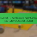 NBA Live Mobile – Vaihtokoodit: Tapahtumajuhlat, Juhlapalkinnot, Teemabonukset
